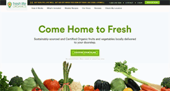 Desktop Screenshot of freshlifeorganics.com